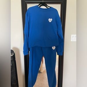 Bright Blue Dairy Boy Paige Lorenze Sweatset